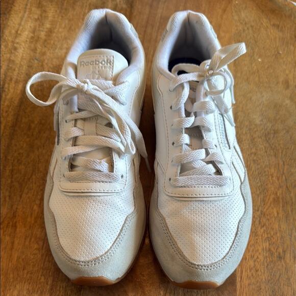 Reebok classic harmon run gray/white size 7.5 - Picture 3 of 8